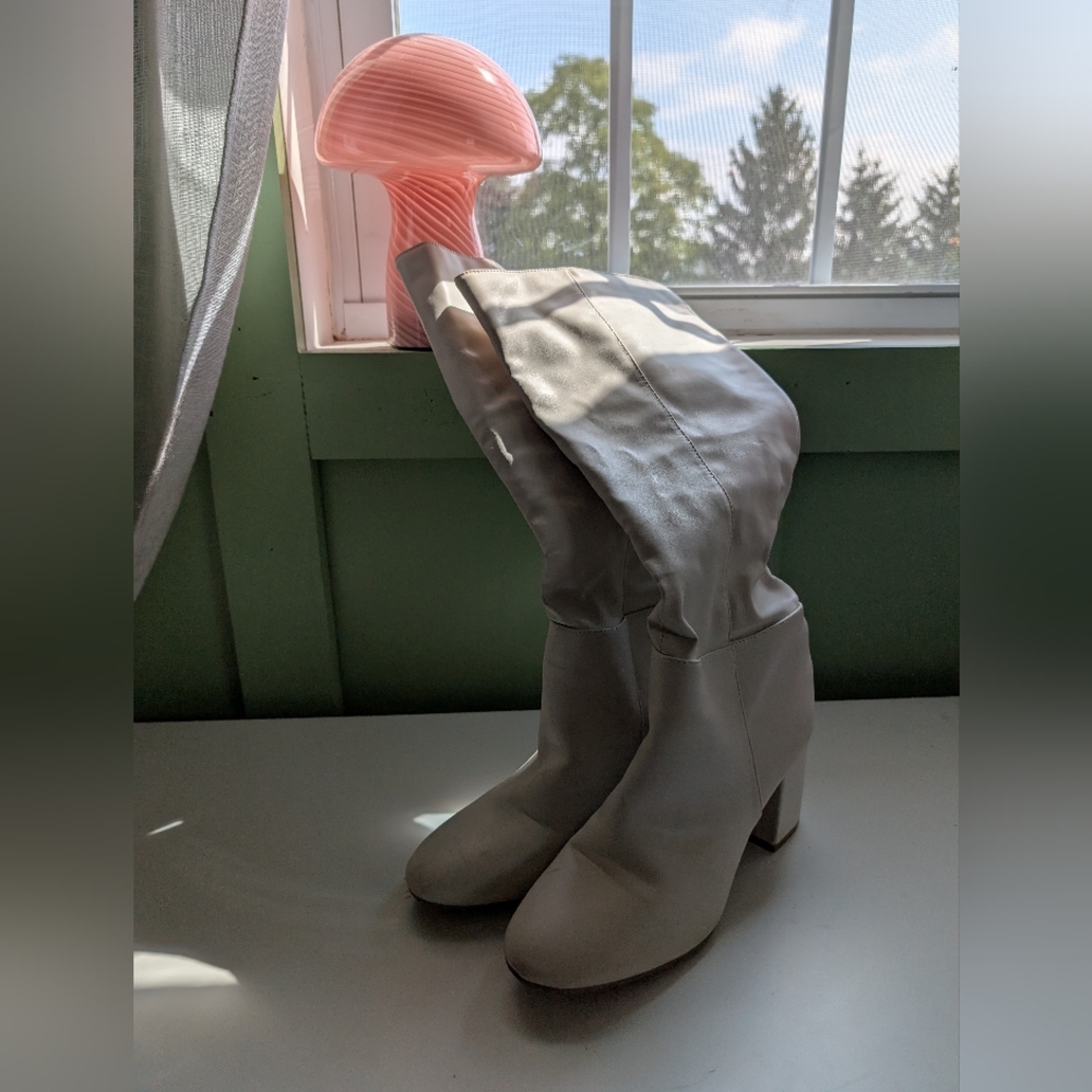 Women's White Boots